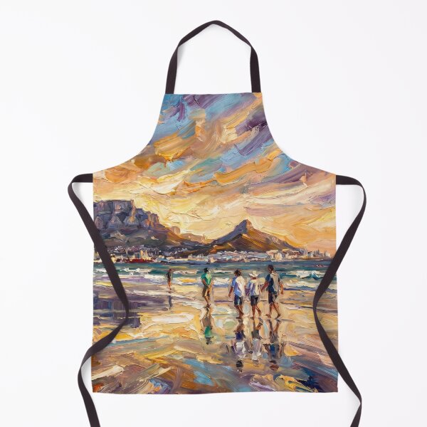 Item preview, Milnerton Beach Sunset – Table Mountain Reflections Over Cape Town Coast designed and sold by The Digital Compass.