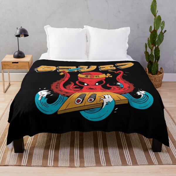 Item preview, Octopus Chef Sushi Japanese Food Anime Japan Art designed and sold by StephanieSBeama.