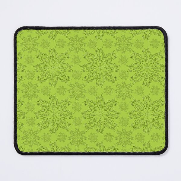 Item preview, Squash Blossom Line Design Green aed43d designed and sold by Art in My Loft.