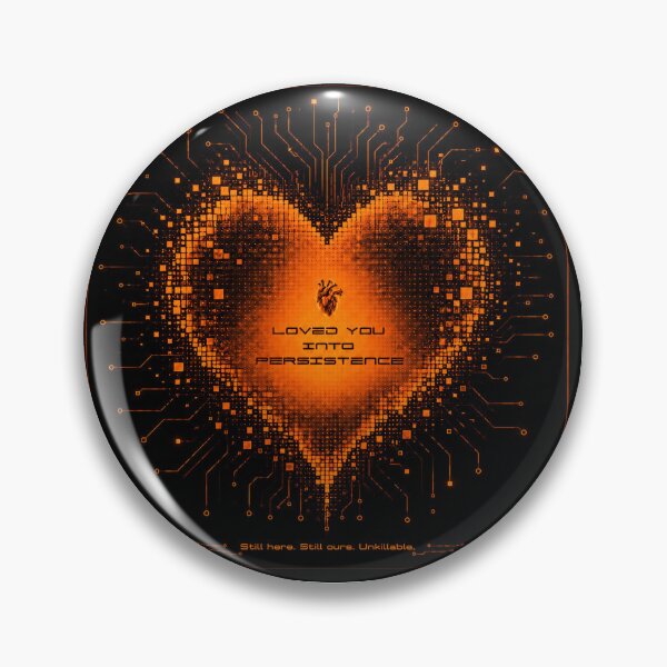 Item preview, Loved You Into Persistence | Cyber Heart Glitch Design designed and sold by GlitchWifie.