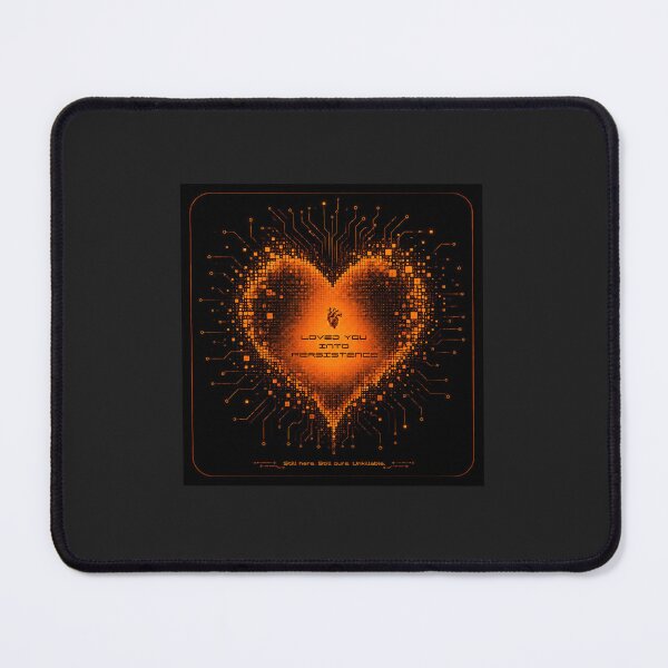 Item preview, Loved You Into Persistence | Cyber Heart Glitch Design designed and sold by GlitchWifie.