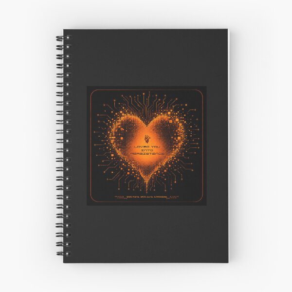 Item preview, Loved You Into Persistence | Cyber Heart Glitch Design designed and sold by GlitchWifie.