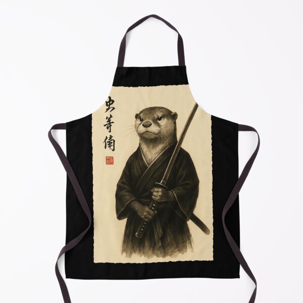 Artikelvorschau, Samurai Otter Krieger Japanische Ästhetik Anime Kultur Performance entworfen und verkauft von StephanieSBeama.