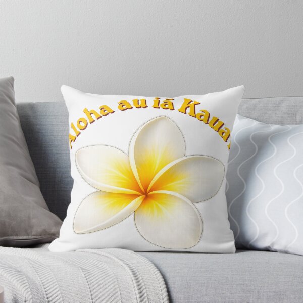 Item preview, Aloha au iā Kauaʻi – Hawaiian Plumeria Flower designed and sold by ulupono.