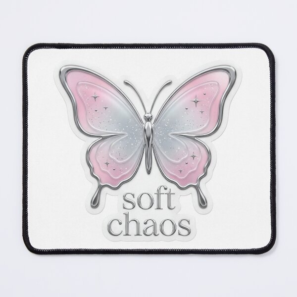 Item preview, Y2K Metallic Soft Chaos Butterfly Sticker designed and sold by aashcreat.