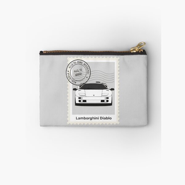 Item preview, Lamborghini Diablo Supercar 90s Italian Legend Vintage Stamp Art designed and sold by Motorline44.