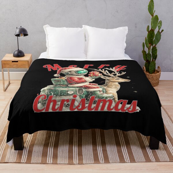 Item preview, Vintage Steampunk Santa on Mechanical Reindeer Retro Christmas Art designed and sold by illeN-Art-World.