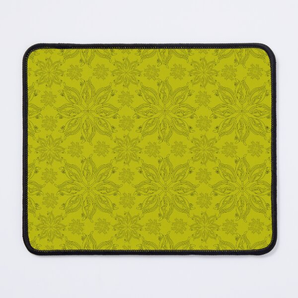 Item preview, Squash Blossom Line Design Gold bfbd00 designed and sold by Art in My Loft.