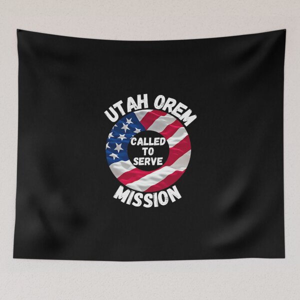 Item preview, Utah Orem Mission LDS Proud Mormon Missionary designed and sold by StephanieSBeama.