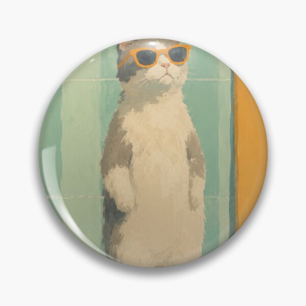 Item preview, cool cat summer vibe designed and sold by bosamji.