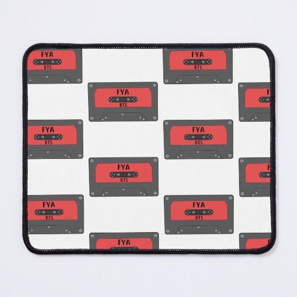 Item preview, BTS FYA New Song Cute Red Retro Cassette designed and sold by Ktinn.