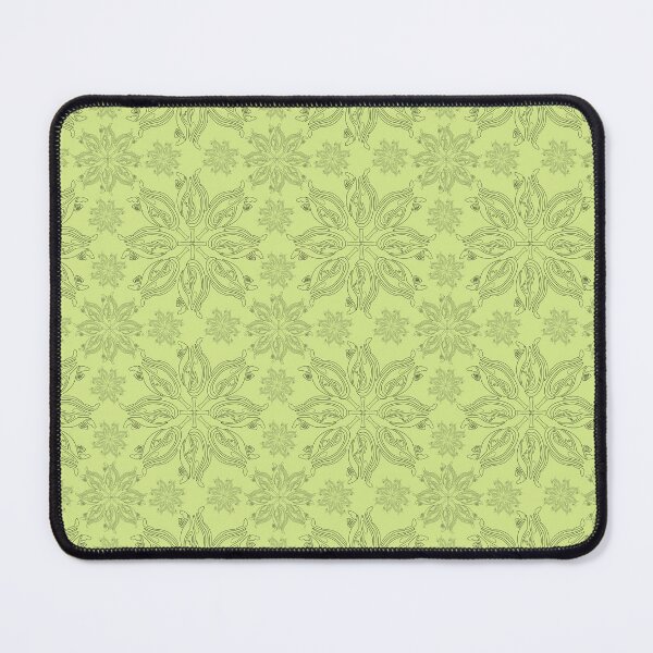 Item preview, Squash Blossom Line Design Green d4e88b designed and sold by Art in My Loft.