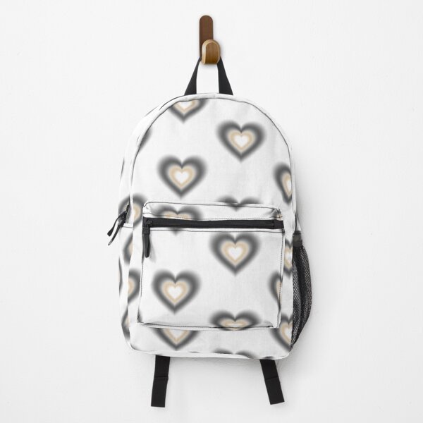 Item preview, Black and vanilla blurry hearts designed and sold by serenebookworm.
