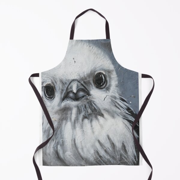Item preview, Fluffy Baby Bird Street Art — South Africa Graffiti Mural designed and sold by FindingNew.