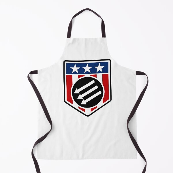 Item preview, American Iron Front AIF Shield Flag Defending Democracy Fighting Nazis Fascism Racism Tyranny MAGA  designed and sold by Space Ghettos.