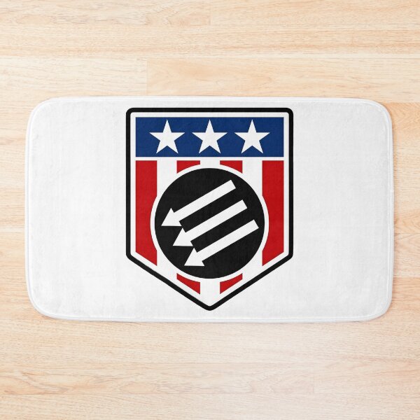 Item preview, American Iron Front AIF Shield Flag Defending Democracy Fighting Nazis Fascism Racism Tyranny MAGA  designed and sold by Space Ghettos.