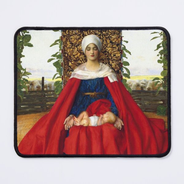 Item preview, Our Lady of the Fruits of the Earth - Frank Cadogan Cowper designed and sold by forgottenbeauty.