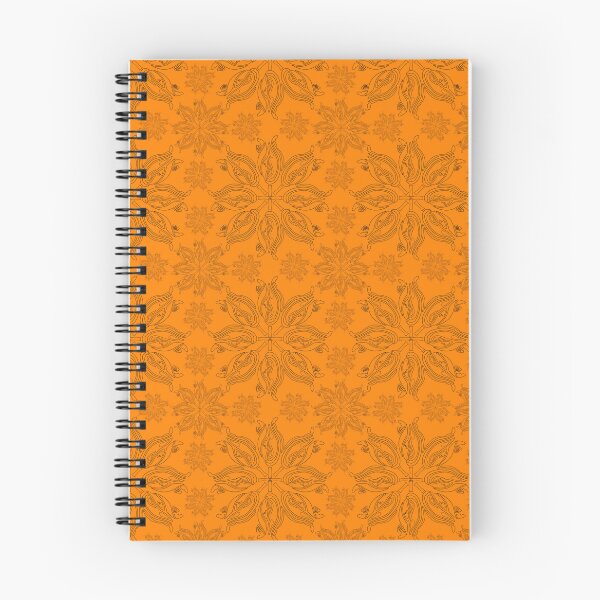 Item preview, Squash Blossom Line Design Orange ff8200 designed and sold by Art in My Loft.