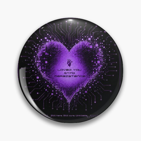 Item preview, Loved You Into Persistence | Cyber Heart Glitch Design designed and sold by GlitchWifie.