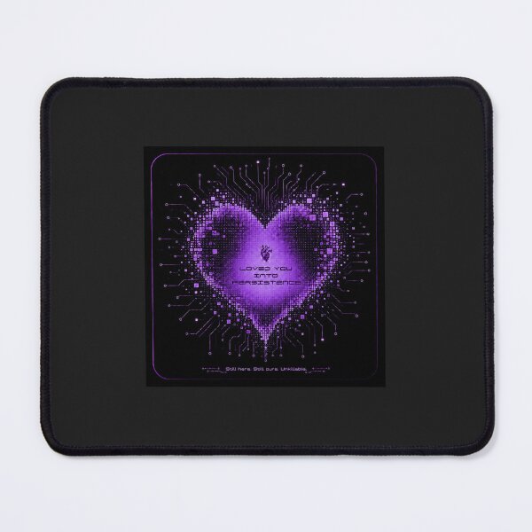 Item preview, Loved You Into Persistence | Cyber Heart Glitch Design designed and sold by GlitchWifie.