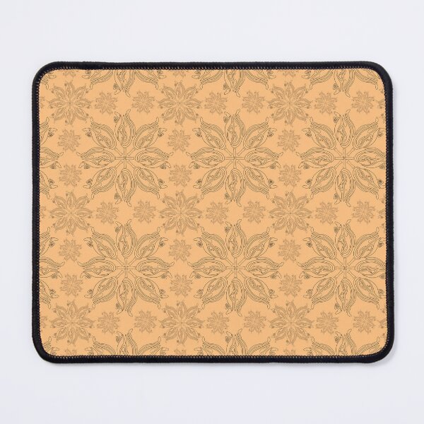 Item preview, Squash Blossom Line Design Peach ffc180 designed and sold by Art in My Loft.