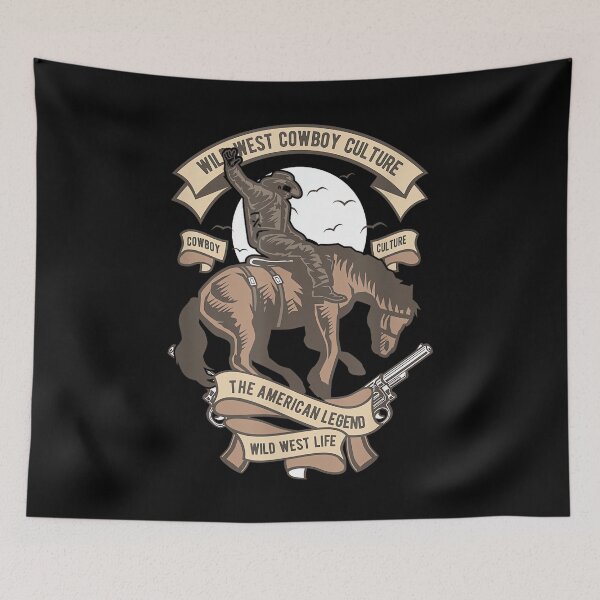 Item preview, Wild West Cowboy Culture The American Legend Wild West Life designed and sold by StephanieSBeama.