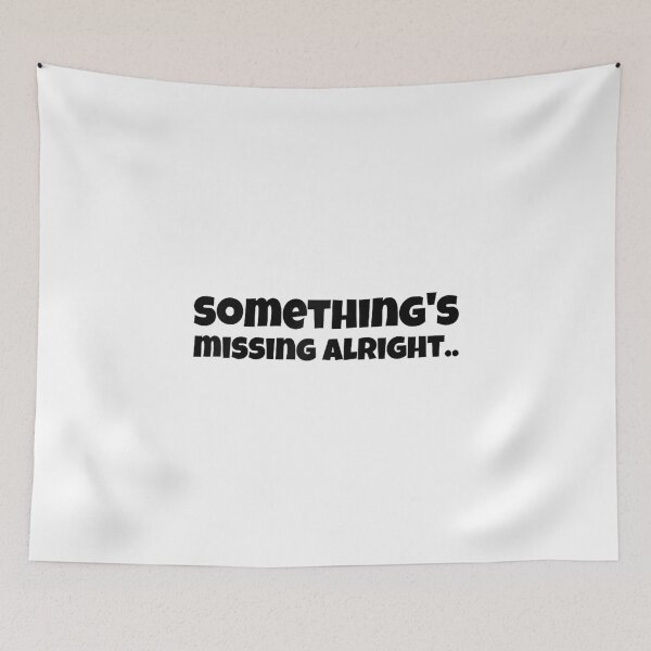 Item preview, 90s Pop Culture Sitcom Something's Missing Alright Raglan Baseball Tee designed and sold by StephanieSBeama.