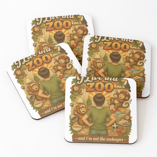 Item preview, I Live in a Zoo- and I'm not the Zookeeper designed and sold by HAM-Designz.