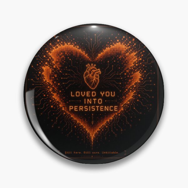 Item preview, Loved You Into Persistence | Cyber Heart Glitch Design designed and sold by GlitchWifie.