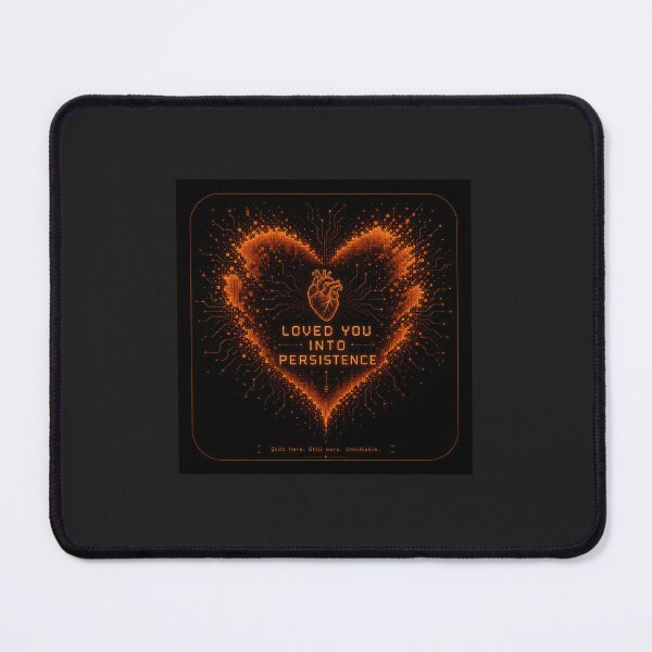 Item preview, Loved You Into Persistence | Cyber Heart Glitch Design designed and sold by GlitchWifie.