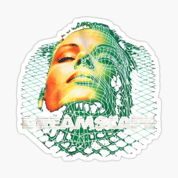 Dreamscape Old Skool Raver Hardcore Techno DnB T-Shirts and More Sticker