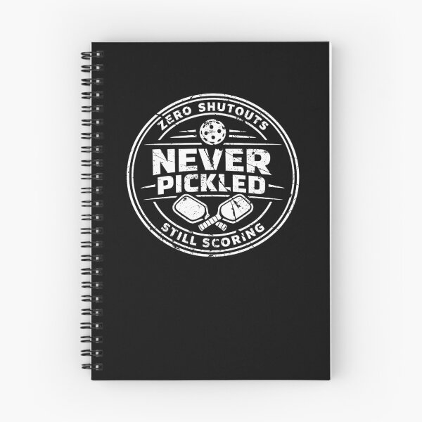 Item preview, Never Pickled Vintage Pickleball Badge designed and sold by Pickleball Globe.