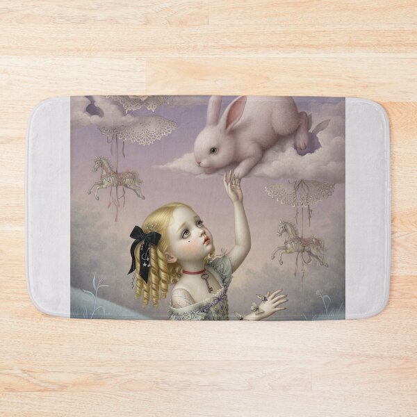 Item preview, Small Impossible Encounters. Dark Whimsical Doll ✦ Lowbrow Pop Surrealism Art Print designed and sold by Piagor.
