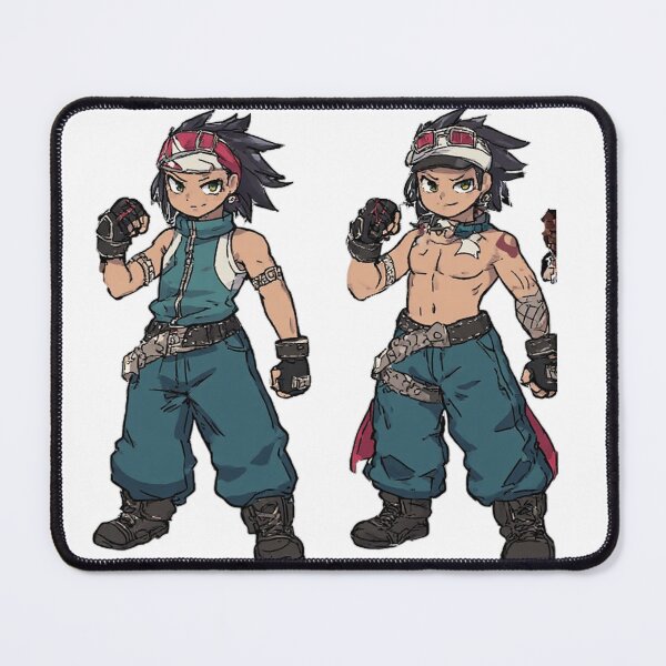 Item preview, anime material fighter boy illustration designed and sold by insiya-art.