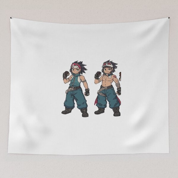 Item preview, anime material fighter boy illustration designed and sold by insiya-art.