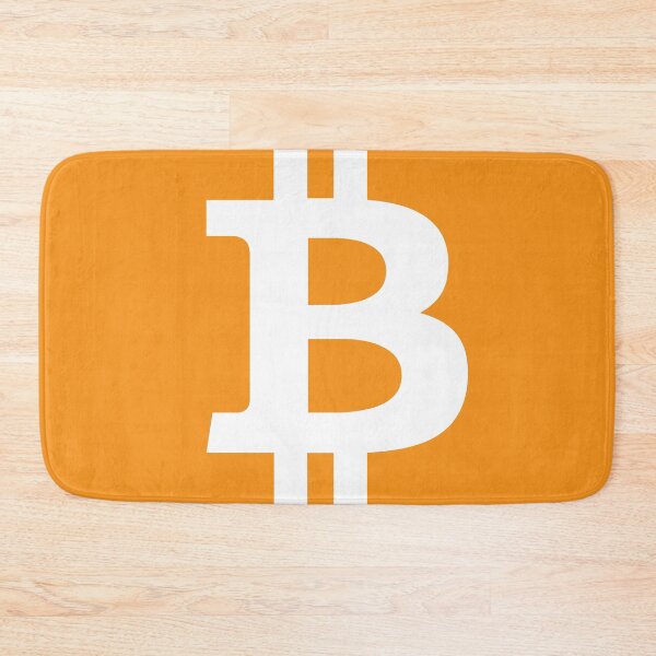 Item preview, Minimalist White Bitcoin Symbol Crypto Design designed and sold by MethatCo.