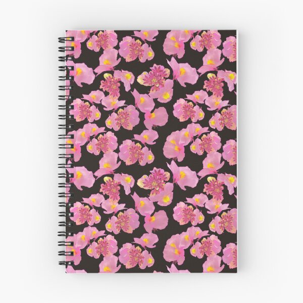 Item preview, Warm Magenta Nemesia on Black designed and sold by TerryFarrow4.