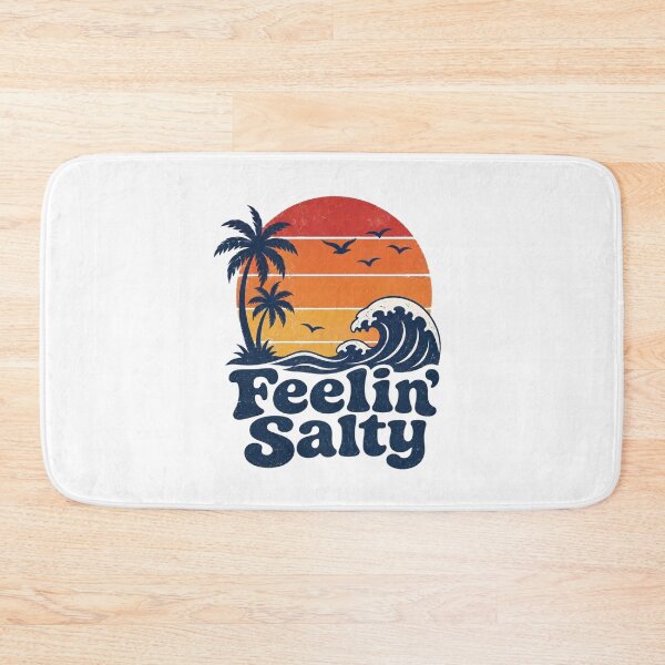 Item preview, Funny Feelin Salty Beach Summer Vacation Vintage 70's Retro  designed and sold by clothesy7.