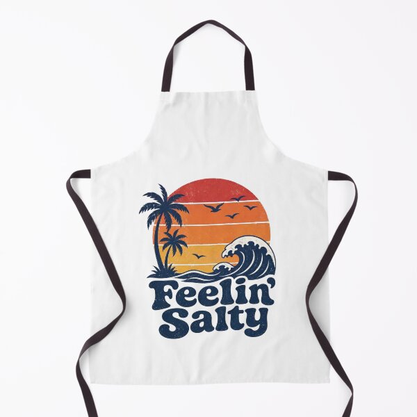 Item preview, Funny Feelin Salty Beach Summer Vacation Vintage 70's Retro designed and sold by clothesy7.