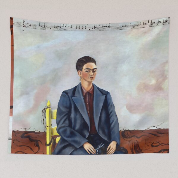 Item preview, Frida Kahlo - Self Portrait with Cropped Hair designed and sold by Jon-Baran.