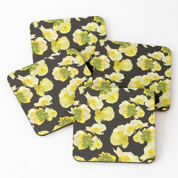 Item preview, Yellow Nemesia on Black designed and sold by TerryFarrow4.