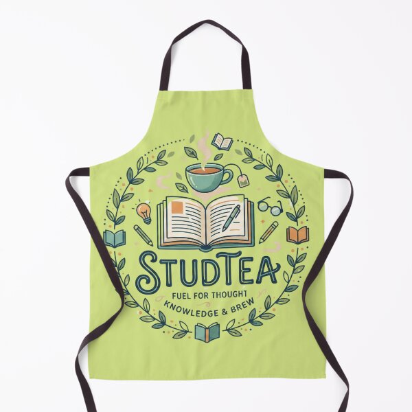 Item preview, StudTea: Fuel for Thought – Cozy Book & Tea Lover Merch designed and sold by Project: Unthinkable.