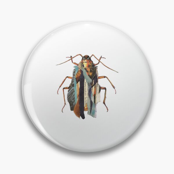Item preview, The Metamorphosis – Kafka | Literary Collage Art Print | Beetle Insect Book Poster designed and sold by OzzFrequency.