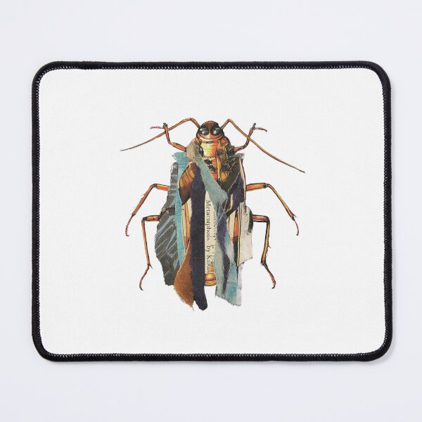 Item preview, The Metamorphosis – Kafka | Literary Collage Art Print | Beetle Insect Book Poster designed and sold by OzzFrequency.
