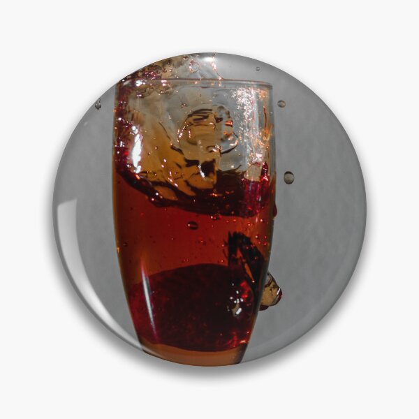 Item preview, Red Beverage Splash in Wine Glass Frozen Motion Dramatic Drink Pour High-Speed Photography designed and sold by Nmallia.