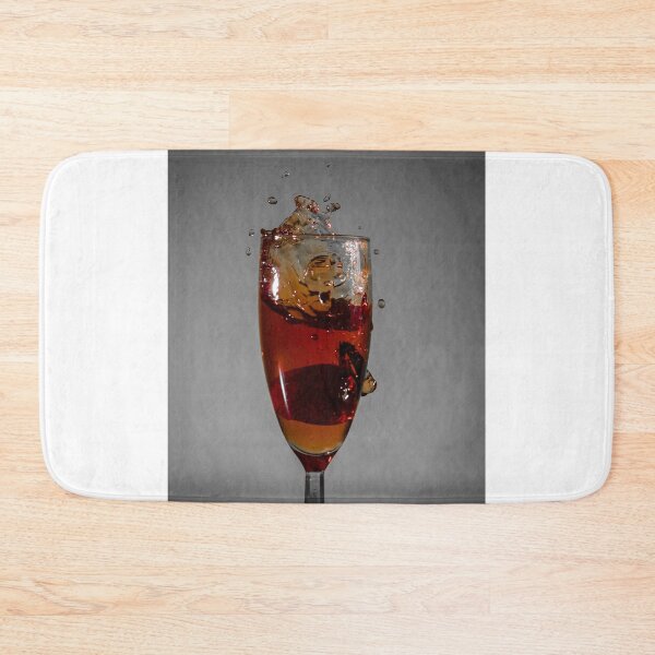 Item preview, Red Beverage Splash in Wine Glass Frozen Motion Dramatic Drink Pour High-Speed Photography designed and sold by Nmallia.