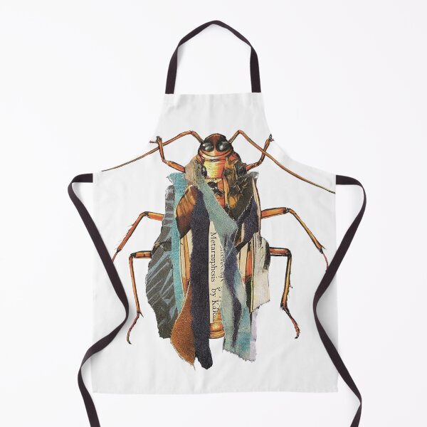 Item preview, The Metamorphosis – Kafka | Literary Collage Art Print | Beetle Insect Book Poster designed and sold by OzzFrequency.