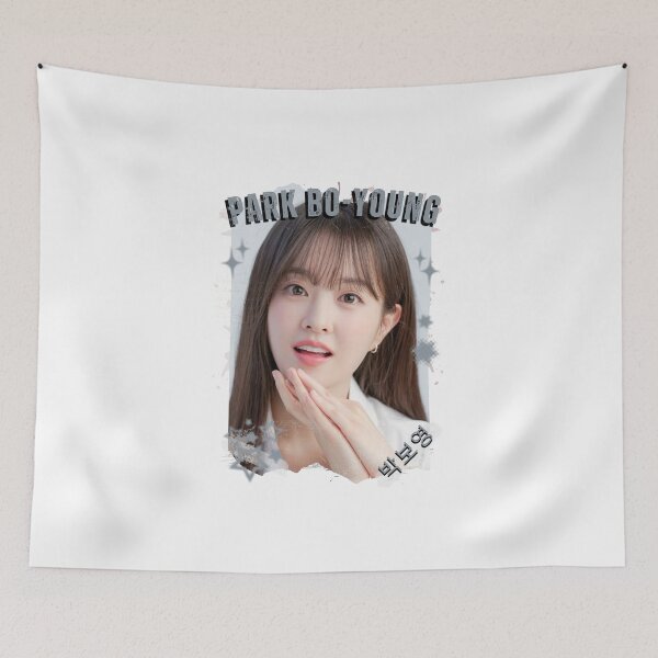 Item preview, Park Bo-young — 박보영 Korean Actress K-Drama Korea Entertainment Collage Digital Art Portrait designed and sold by AJUNICE STUDIO.