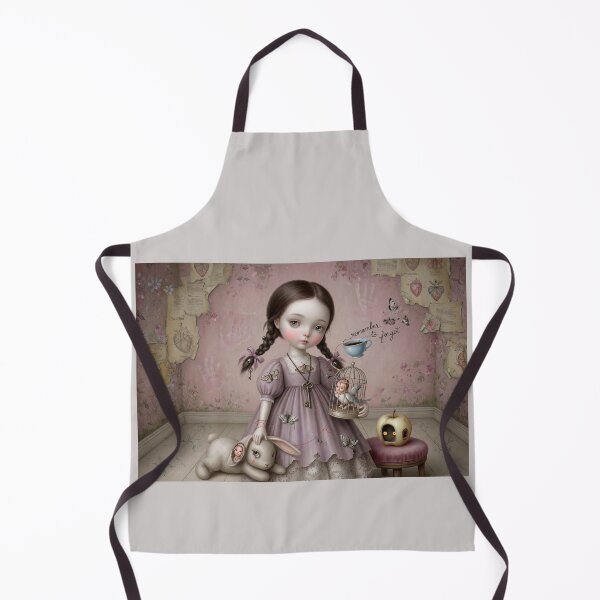 Item preview, emember to Forget – Pop Surrealism Art, Dark Cute Doll, Lowbrow Illustration designed and sold by Piagor.