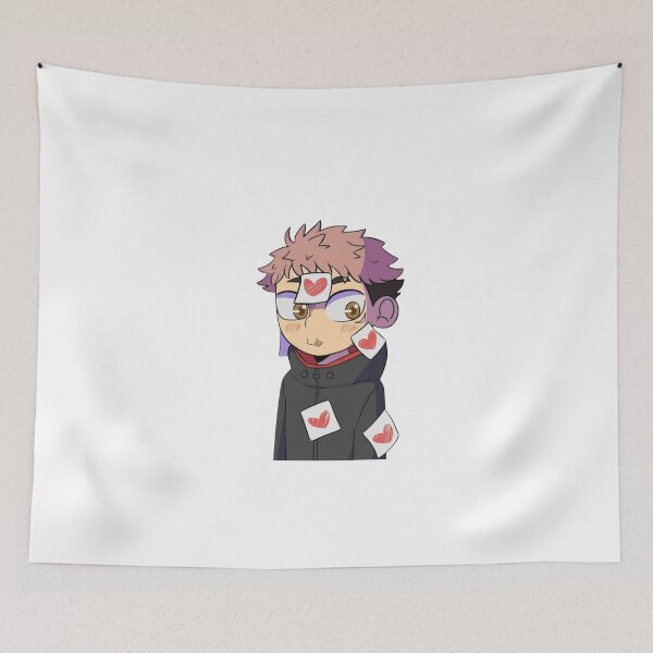 Item preview, Heart-Struck Itadori Yuji Chibi designed and sold by LesageSecond.
